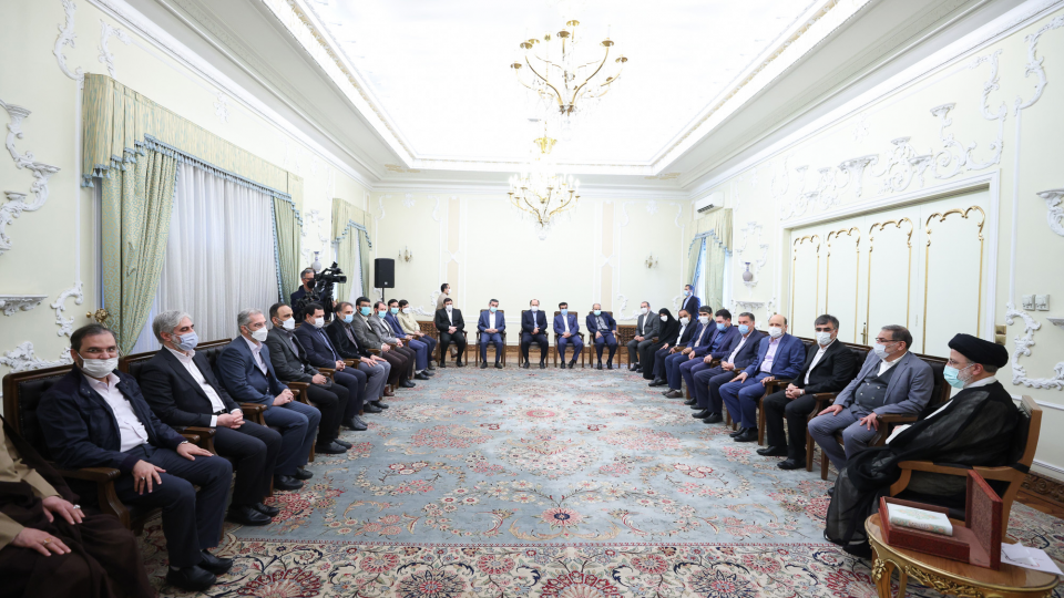 دیدار نوروزی مقامات کشوری و لشکری با رئیسجمهور دیدار نوروزی مقامات کشوری و لشکری با رئیسجمهور