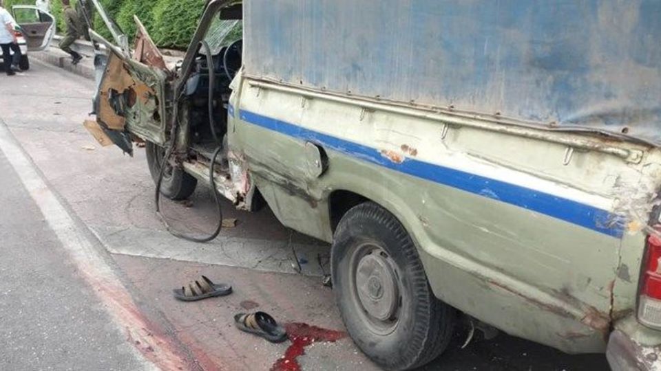 جزئیات برخورد مرگبار سواری کوئیک با وانت مزدا + عکس