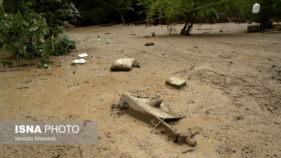 خسارات سیل در غرب مازندران خسارات سیل در غرب مازندران