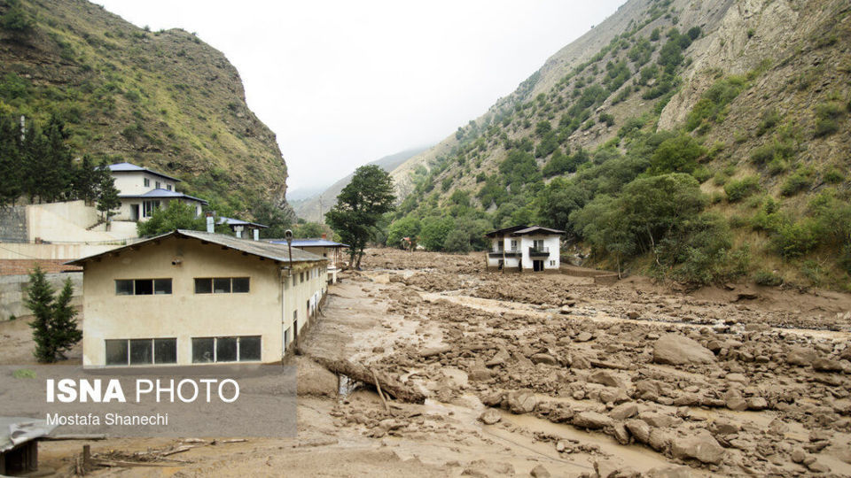 خسارات سیل در غرب مازندران خسارات سیل در غرب مازندران