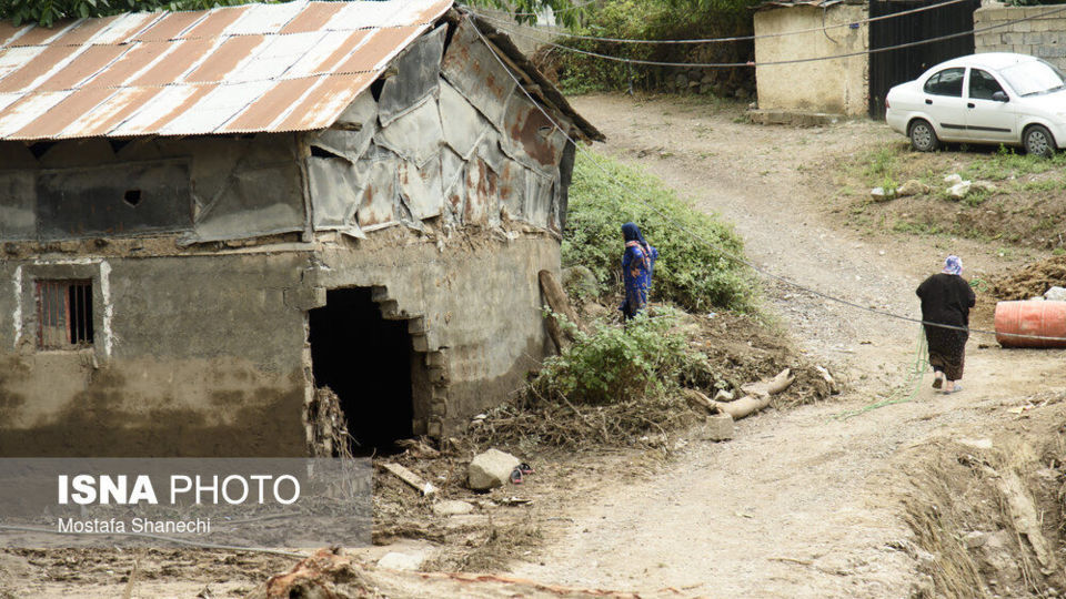 خسارات سیل در غرب مازندران خسارات سیل در غرب مازندران