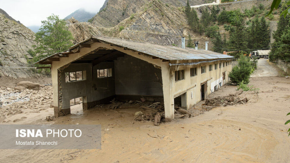 خسارات سیل در غرب مازندران خسارات سیل در غرب مازندران