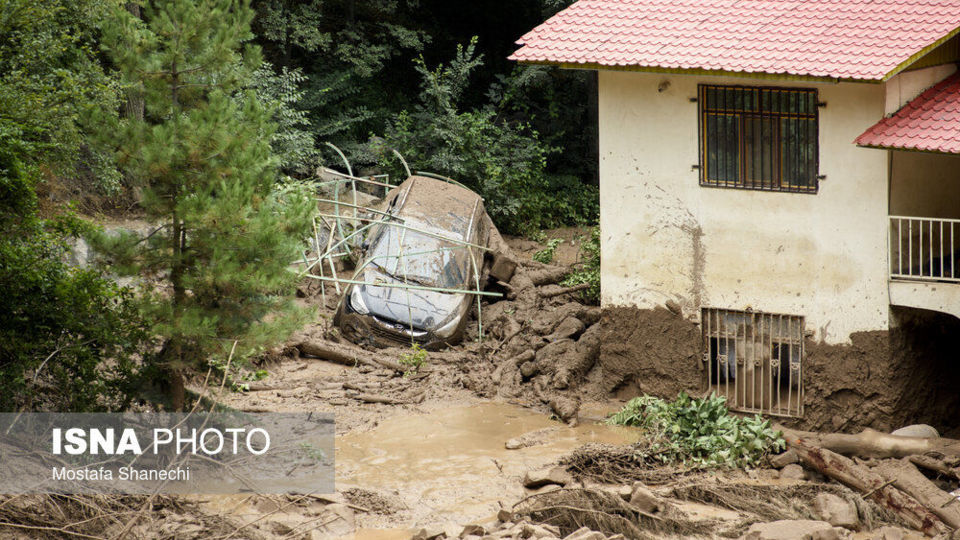 خسارات سیل در غرب مازندران خسارات سیل در غرب مازندران