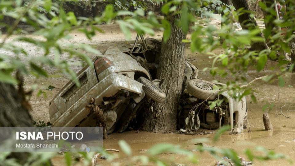 خسارات سیل در غرب مازندران خسارات سیل در غرب مازندران
