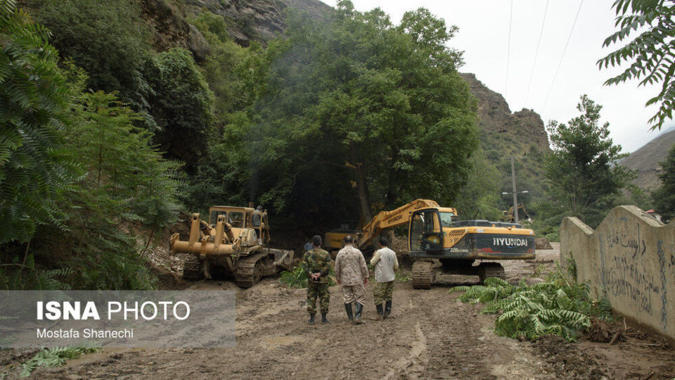 خسارات سیل در غرب مازندران خسارات سیل در غرب مازندران