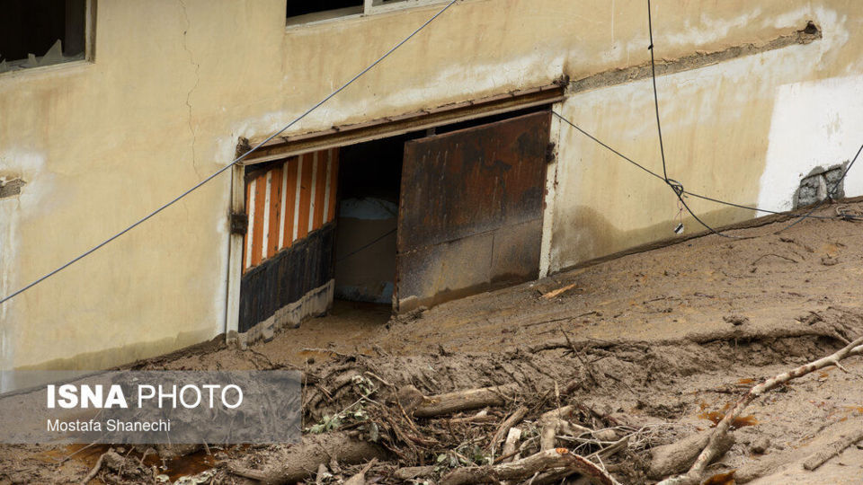 خسارات سیل در غرب مازندران خسارات سیل در غرب مازندران