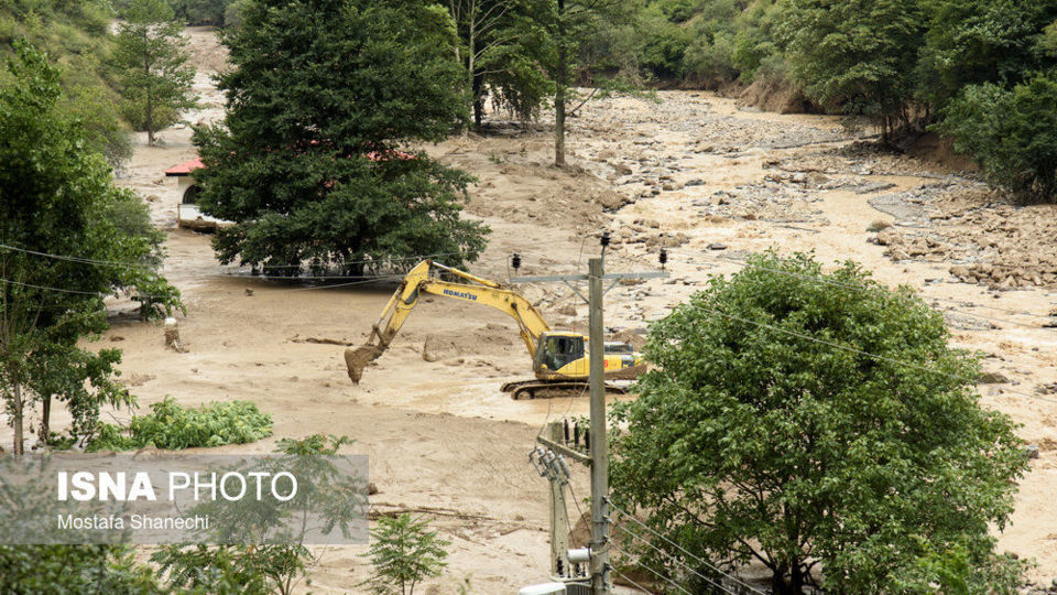 خسارات سیل در غرب مازندران خسارات سیل در غرب مازندران