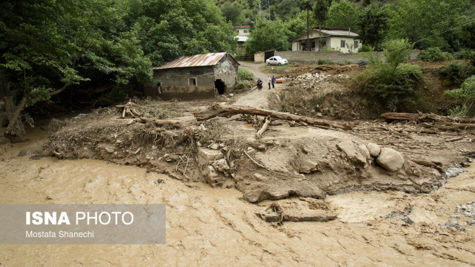 خسارات سیل در غرب مازندران خسارات سیل در غرب مازندران