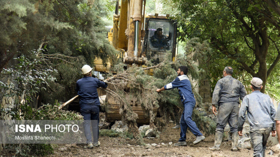 خسارات سیل در غرب مازندران خسارات سیل در غرب مازندران