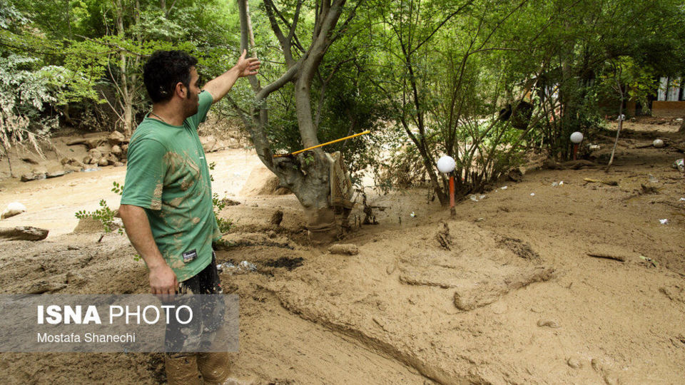 خسارات سیل در غرب مازندران خسارات سیل در غرب مازندران