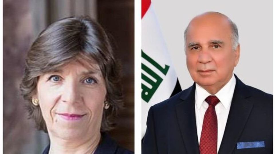 رایزنی وزیران خارجه عراق و فرانسه در خصوص برجام و مذاکرات تهران - ریاض