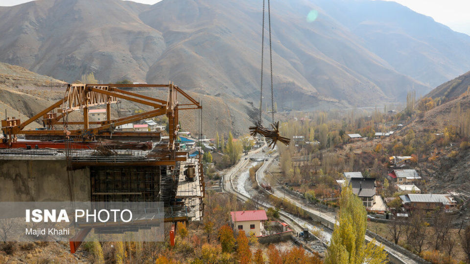 بازدید پرویز فتاح از باند رفت قطعه دو آزاد راه تهران-شمال بازدید پرویز فتاح از باند رفت قطعه دو آزاد راه تهران-شمال
