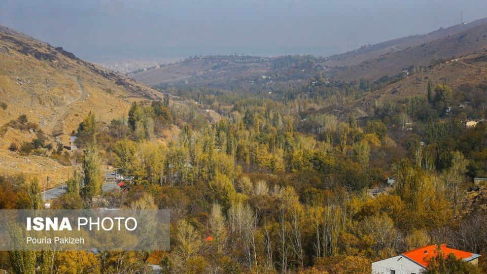 خزان در کوچه باغهای همدان خزان در کوچه باغهای همدان