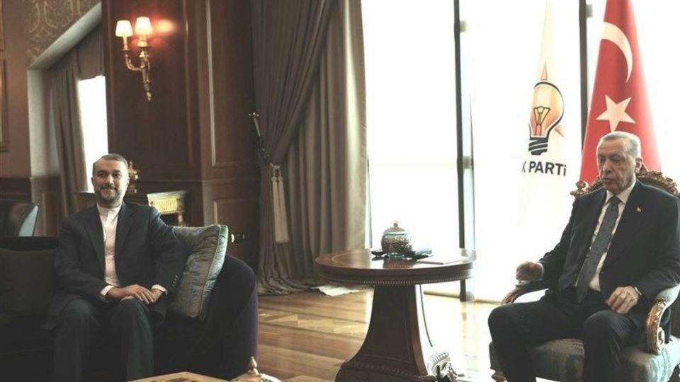 امیرعبداللهیان با اردوغان دیدار و گفتگو کرد امیرعبداللهیان با اردوغان دیدار و گفتگو کرد