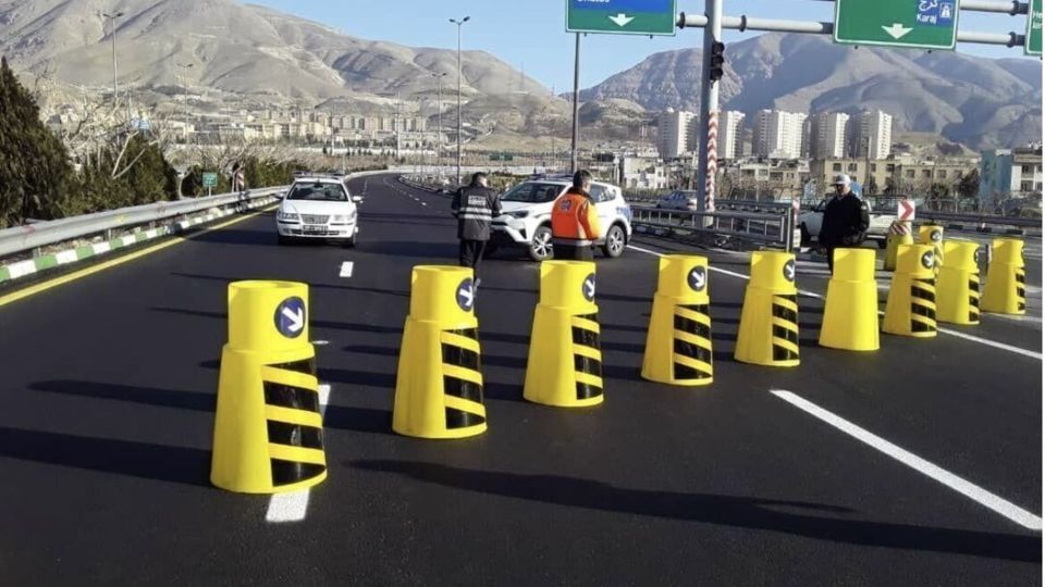 تردد وسیله نقلیه از کرج به چالوس ممنوع شد تردد وسیله نقلیه از کرج به چالوس ممنوع شد