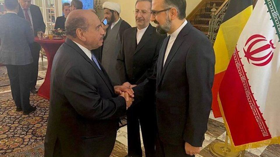 حضور سفرای عربستان، عمان و قطر در گرامیداشت پیروزی انقلاب اسلامی در سفارت کشورمان در بلژیک