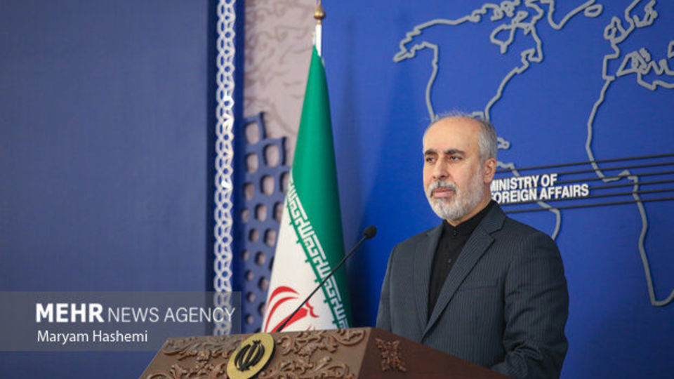 کنعانی: تنها راه بازگشت صلح به منطقه، احترام به آرای همه ملت فلسطین است
