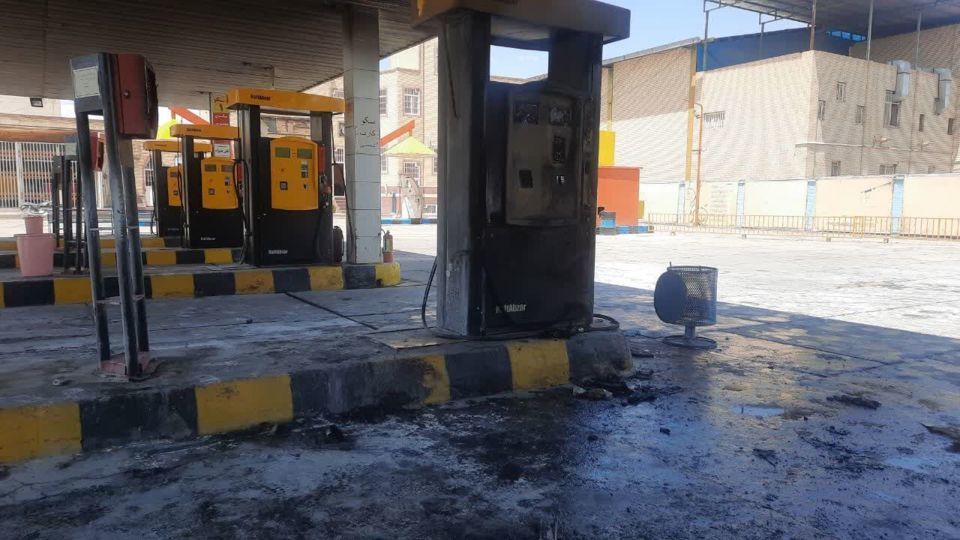 قاچاق سوخت باز در یک پمپ‌بنزین کرمان حادثه آفرید / چهارمین مرتبه در یک ماه