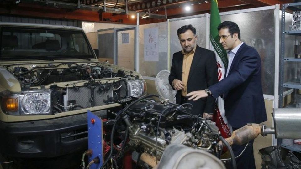 موفقیت ایران در ساخت موتور بنزینی 6 سیلندر + تصاویر