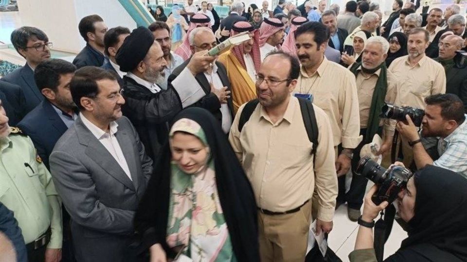 نخستین گروه زائران ایرانی حج تمتع عازم سرزمین وحی شدند