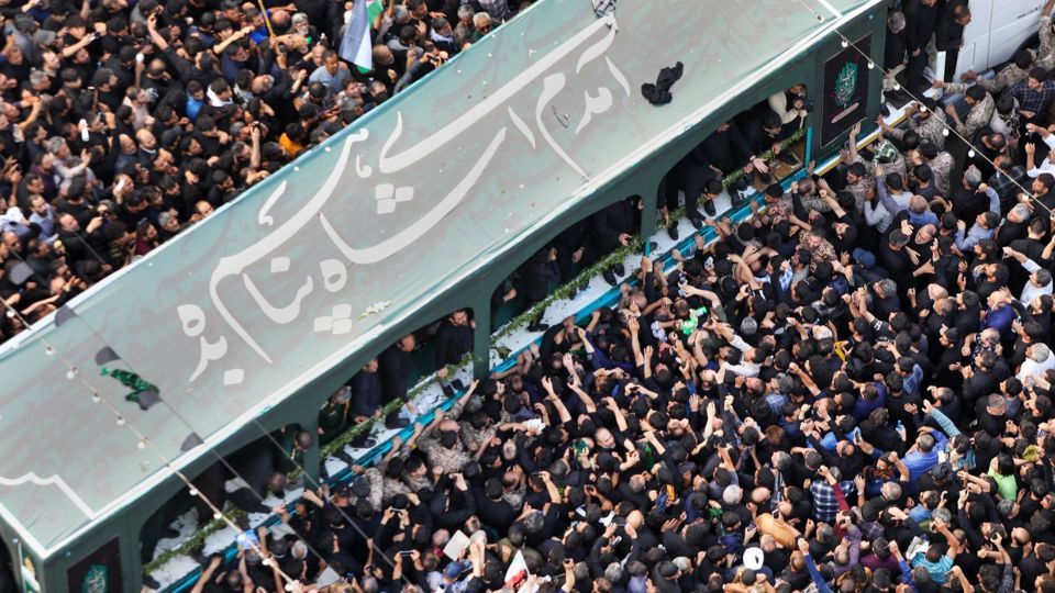 حضور 3 میلیون نفر در مراسم تشییع رئیس‌جمهور شهید در مشهد