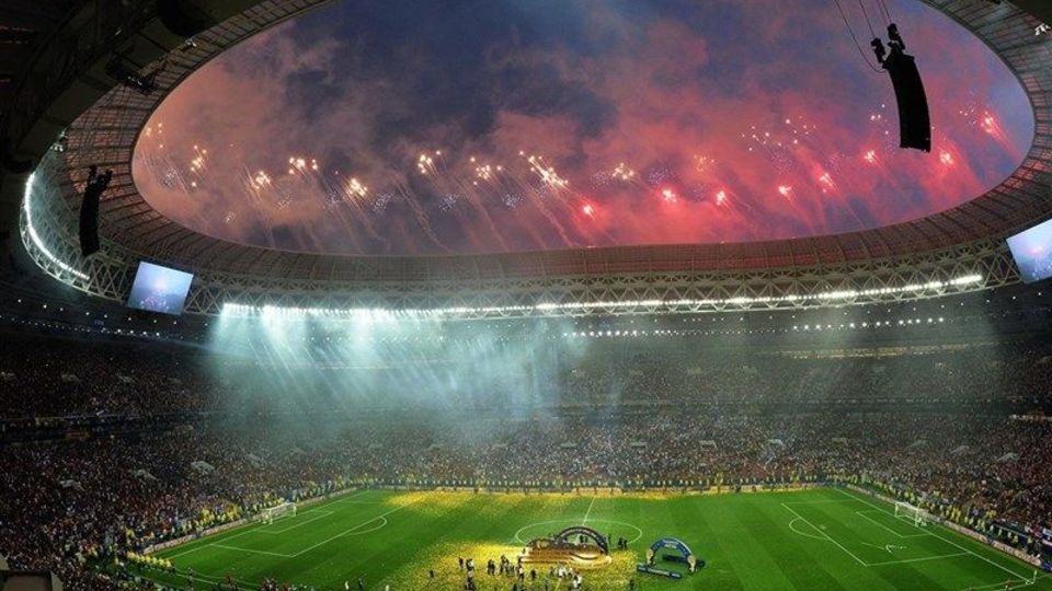 ثبت طولانی‌ترین مسابقه در ورزشگاه فینال جام جهانی 2018