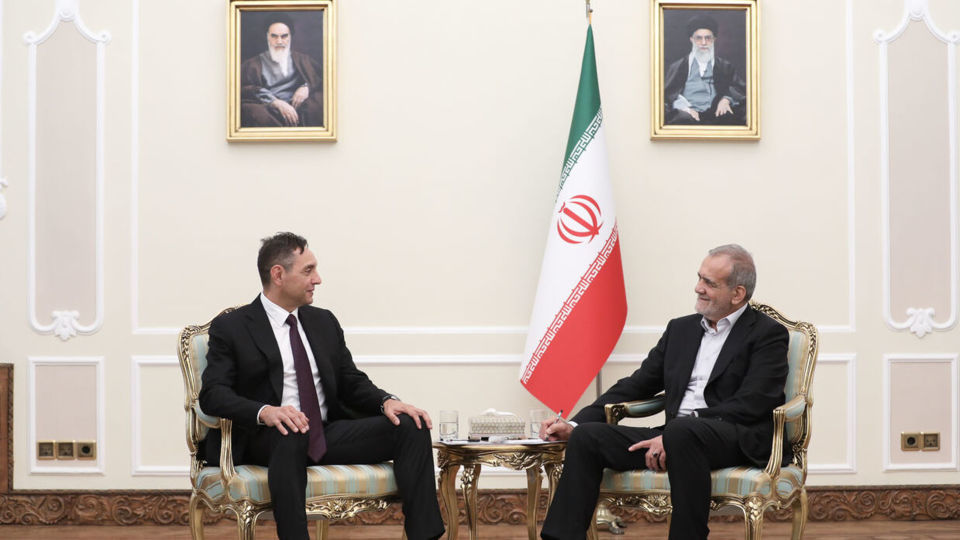 پزشکیان: صربستان دوست روزهای سخت ایران است؛ برای ارتقای روابط تلاش میکنیم پزشکیان: صربستان دوست روزهای سخت ایران است؛ برای ارتقای روابط تلاش میکنیم