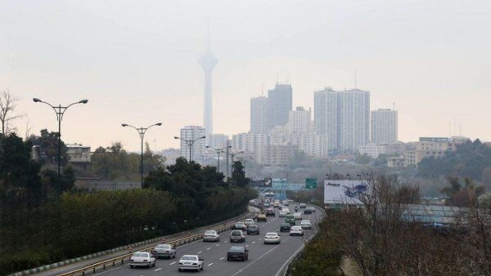 هوای تهران در مرز آلودگی است هوای تهران در مرز آلودگی است