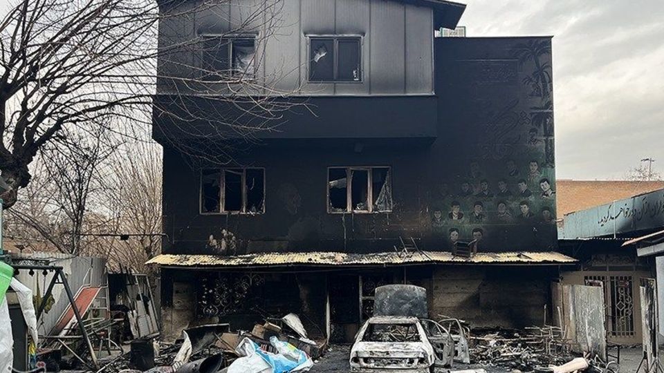 پرستاری که زنده زنده در آتش اغتشاشگران سوخت + عکس