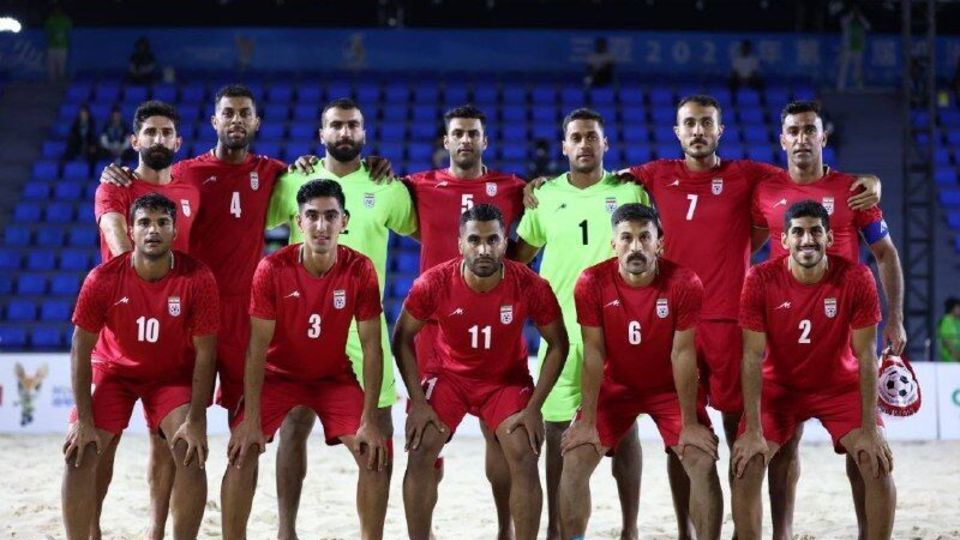 صعود تیم ملی فوتبال ساحلی ایران به فینال صعود تیم ملی فوتبال ساحلی ایران به فینال