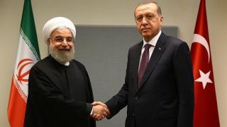 روحانی به اردوغان: دیدگاه مشترکی در مبارزه با تروریسم داریم/اردوغان: همکاری بین دو کشور گسترش یابد