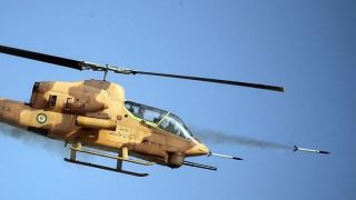 شلیک راکت از بالگردهای ارتش و سپاه 