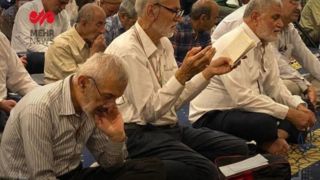 برگزاری دعای کمیل حجاج ایرانی در مکه مکرمه