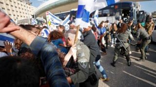 حضور هزاران اسرائیلی در سی‌امین هفته تظاهرات علیه نتانیاهو