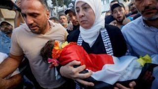 افزایش شهدای تجاوز اسرائیل به غزه به ۵۷۲ نفر/ فراخوان حماس برای خیزش اهالی کرانه باختری