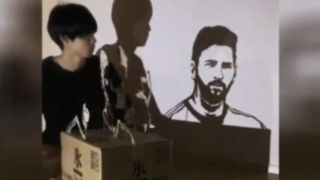 جادوی هنرمند کره ای در ترسیم چهره مسی با سایه!