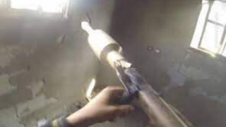 تخریب پناهگاه نیروهای اسرائیلی با راکت‌ ضدزره یاسین TBG