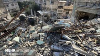 نیویورک تایمز: اسرائیل بمب‌های یک تُنی بر سر مردم غزه ریخته است