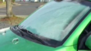 طراحی عجیب برای آب کردن یخ‌های شیشه خودرو