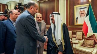 دیدار وزیر امور خارجه کشورمان با امیر جدید کویت