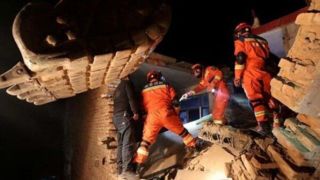 قربانیان زلزله مرگبار چین به ۱۱۶ نفر رسید