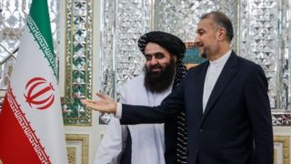 تأکید امیرعبداللهیان بر حل مسائل موجود بین ایران و افغانستان در دیدار امیرخان متقی