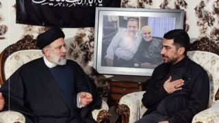 رئیسی با خانواده شهید سیدرضی موسوی دیدار کرد