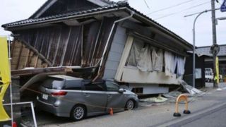 تصاویر منتشر شده از زلزله ۷.۴ ریشتری ژاپن 