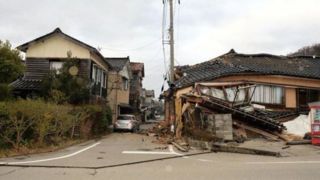 تصاویری عجیب و باورنکردنی بعد از وقوع زلزله در ژاپن