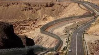 تصاویر دیوارکشی مصر در مرز رفح
