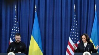 هریس: حمایت آمریکا از اوکراین ادامه می‌یابد