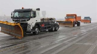 برف راه ۱۲۹ روستای استان قزوین را مسدود کرد