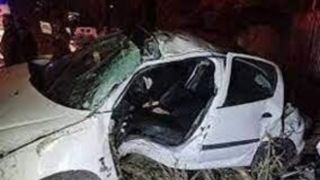 تصاویر تصادف وحشتناک پژو ۲۰۶ در محدوده ایران خودرو