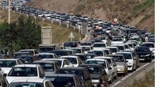 ترافیک نیمه‌سنگین در آزادراه تهران-شمال و جاده چالوس